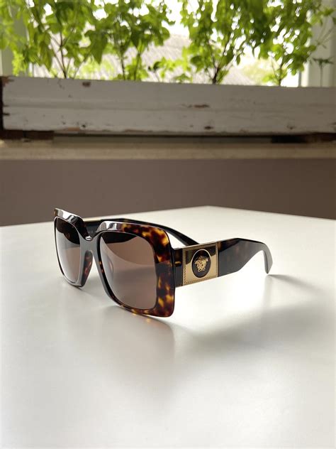 versace biggie sunglasses tortoise